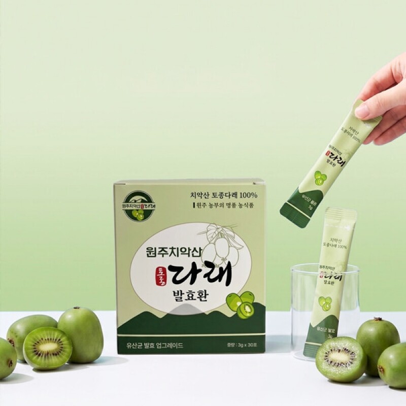 원주몰,원주 치악산 토종 다래 발효환 30포/1박스